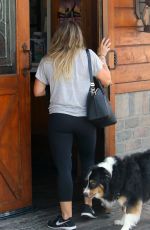 HILARY DUFF at a Vet in Sherman Oaks 08/26/2017