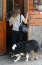 HILARY DUFF at a Vet in Sherman Oaks 08/26/2017