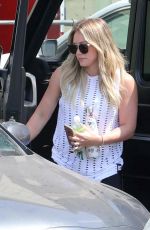 HILARY DUFF Heading to a Gym in Beverly Hills 08/23/2017