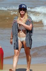 HILARY DUFF in Bikini at a Beach in Maui 08/04/2017