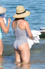 HILARY DUFF in Swimsuit on the Beach in Maui 08/03/2017