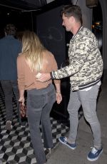 HILARY DUFF Leaves Craig