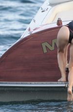 HOFIT GOLAN and JULIANE DALLA PRIA on at a Boat of Porto Cervo 08/09/2017