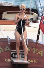 HOFIT GOLAN and JULIANE DALLA PRIA on at a Boat of Porto Cervo 08/09/2017