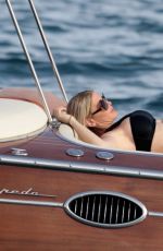 HOFIT GOLAN and JULIANE DALLA PRIA on at a Boat of Porto Cervo 08/09/2017