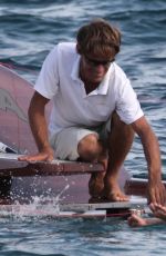 HOFIT GOLAN and JULIANE DALLA PRIA on at a Boat of Porto Cervo 08/09/2017