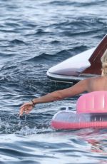 HOFIT GOLAN and JULIANE DALLA PRIA on at a Boat of Porto Cervo 08/09/2017