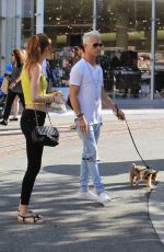 HOLLY HICKS Out Shopping in Hollywood 08/14/2017