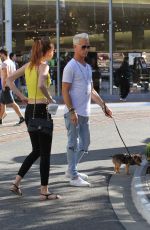 HOLLY HICKS Out Shopping in Hollywood 08/14/2017