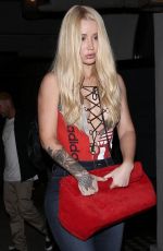 IGGY AZALEA Night Out in West Hollywood 08/20/2017