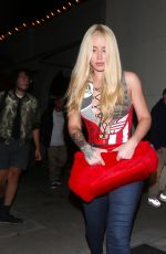 IGGY AZALEA Night Out in West Hollywood 08/20/2017