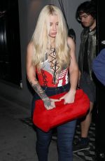 IGGY AZALEA Night Out in West Hollywood 08/20/2017