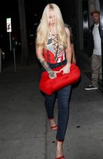 IGGY AZALEA Night Out in West Hollywood 08/20/2017