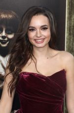 INGRID BISU at Annabelle: Creation Premiere in Los Angeles 08/07/2017