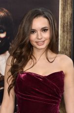 INGRID BISU at Annabelle: Creation Premiere in Los Angeles 08/07/2017