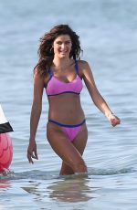 ISABELI FONTANA on the Set of a Photoshoot in Miami 08/11/2017
