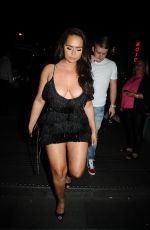 ISABELLE WARBURTON adn CHANELLE MCCLEARY at House Bar in Manchester 08/05/2017