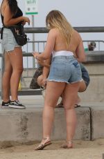 ISKRA LAWRENCE Filming at Venice Beach 08/14/2017