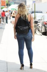 ISKRA LAWRENCE in Ripped Jeans Out in New York 08/24/2017