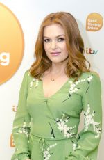 ISLA FISHER at Good Morning Britain in London 08/21/2017