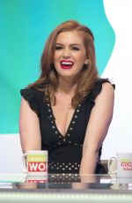 ISLA FISHER on the Set of Loose Women TV Show in London 08/22/2017
