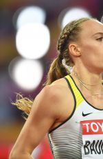 JACKIE BAUMANN at 400 m Hurdles Women Finale at IAAF World Championships in London 08/07/2017