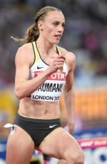 JACKIE BAUMANN at 400 m Hurdles Women Finale at IAAF World Championships in London 08/07/2017