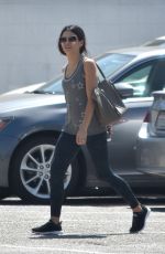 JENNA DEWAN Arrives at a Gym in West Hollywood 08/10/2017