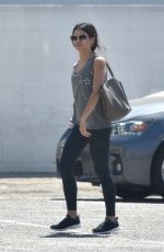 JENNA DEWAN Arrives at a Gym in West Hollywood 08/10/2017