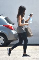 JENNA DEWAN Arrives at a Gym in West Hollywood 08/10/2017