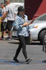 JENNA DEWAN Leaves a Gym in Los Angeles 08/22/2017