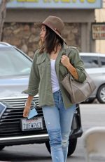 JENNA DEWAN Leaves Sweet Butter in Sherman Oaks 08/14/2017