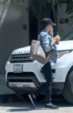 JENNA DEWAN Out for Ice Coffee in Los Angeles 08/22/2017