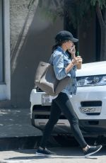 JENNA DEWAN Out for Ice Coffee in Los Angeles 08/22/2017