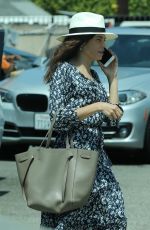 JENNA DEWAN Out for Lunch in West Hollywood 08/06/2017