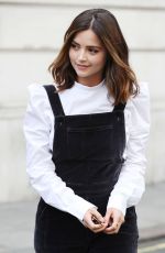 JENNA LOUISE COLEMAN Arrives at BBC Radio in London 08/24/2017