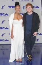 JENNIE PEGOUSKIE and Ed Sheeran at 2017 MTV Video Music Awards in Los Angeles 08/27/2017