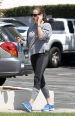JENNIFER GARNER Out and About in Santa Monica 08/28/2017