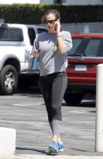 JENNIFER GARNER Out and About in Santa Monica 08/28/2017