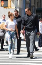 JENNIFER LOPEZ Heading to the a Gym in New York 08/24/2017