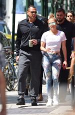 JENNIFER LOPEZ Heading to the a Gym in New York 08/24/2017