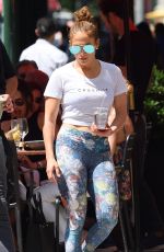 JENNIFER LOPEZ Heading to the a Gym in New York 08/24/2017