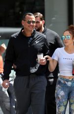 JENNIFER LOPEZ Heading to the a Gym in New York 08/24/2017