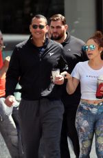 JENNIFER LOPEZ Heading to the a Gym in New York 08/24/2017