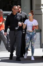 JENNIFER LOPEZ Heading to the a Gym in New York 08/24/2017
