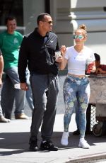 JENNIFER LOPEZ Heading to the a Gym in New York 08/24/2017