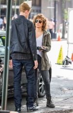 JENNIFER LOPEZ on the Set of Shades of Blue in New York 08/08/2017