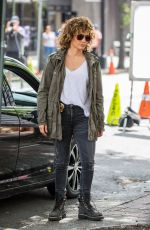 JENNIFER LOPEZ on the Set of Shades of Blue in New York 08/08/2017