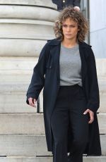 JENNIFER LOPEZ on the Set of Shades of Blue in New York 08/16/2017