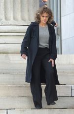 JENNIFER LOPEZ on the Set of Shades of Blue in New York 08/16/2017